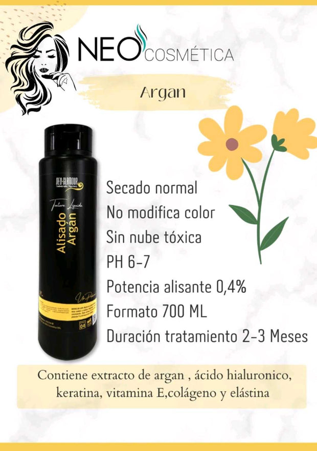 Alisado Argan
