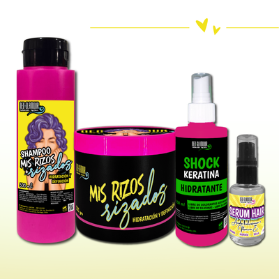 KIT CUIDADO BÁSICO – RIZOS RIZADOS