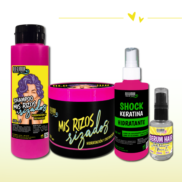 KIT CUIDADO BÁSICO – RIZOS RIZADOS