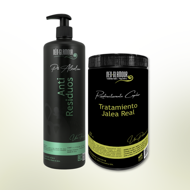 Kit Botox Jalea Real – Máxima hidratación y brillo real para cabellos naturales