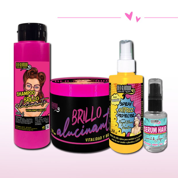 KIT BÁSICO BRILLO Y VITALIDAD – BRILLO ALUCINANTE
