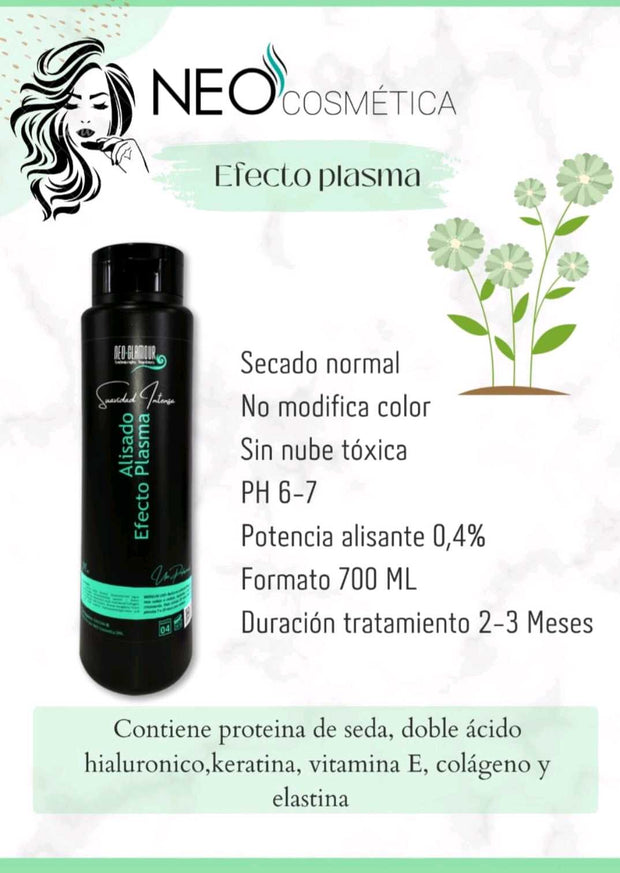 Alisado Efecto Plasma