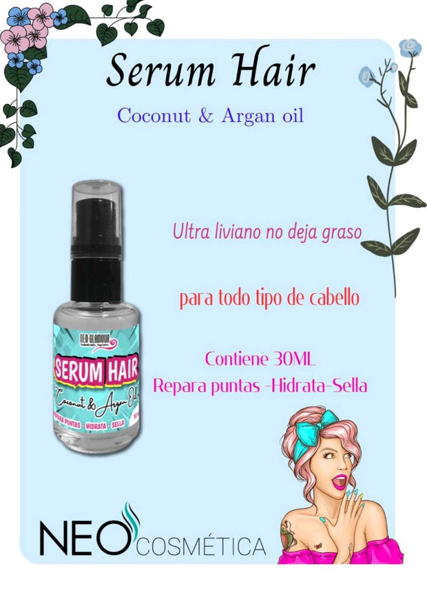 Serum coco y argan