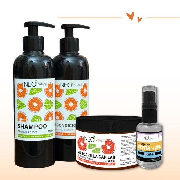 KIT CONTROL DE GRASITUD Y CASPA – NEO NATURAL