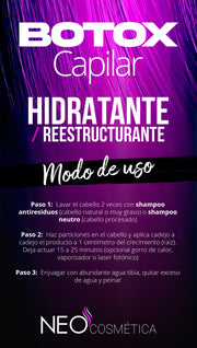 Botox matcha hair hidratante