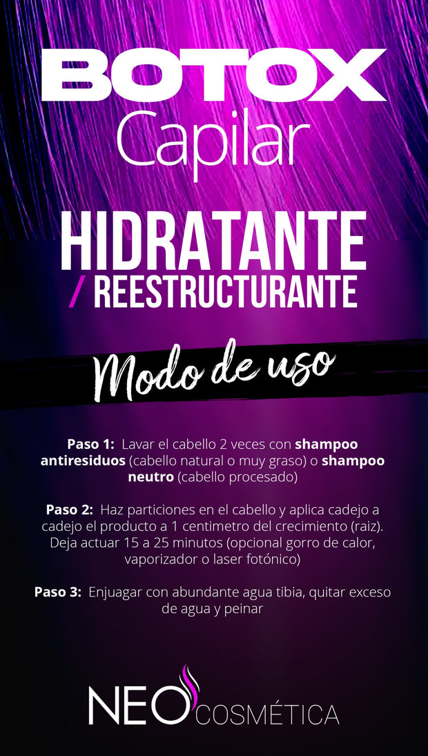 Botox matcha hair hidratante