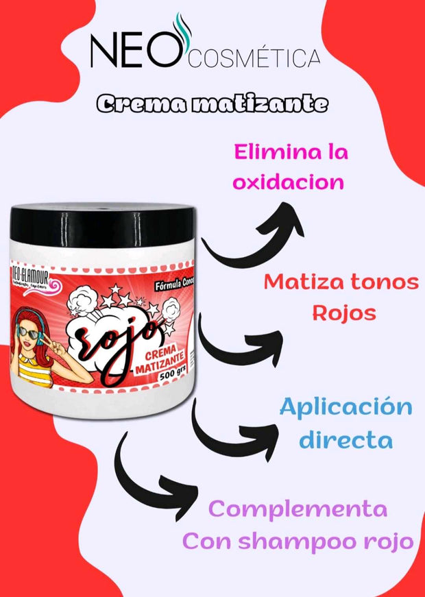 Crema ROJO