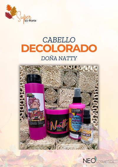 Kit Cabello decolorado
KIT INCLUYE 4 PRODUCTOS