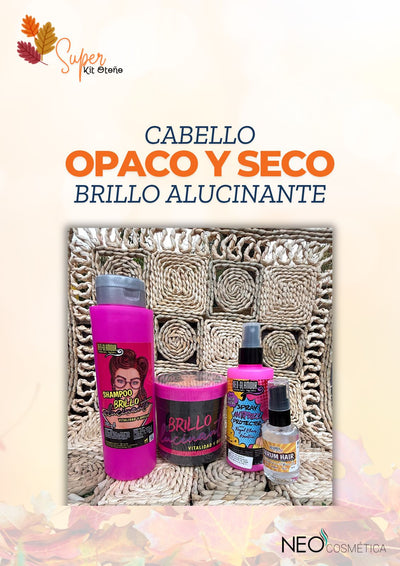 Kit Cabello Opaco y seco
KIT INCLUYE 4 PRODUCTOS